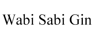 WABI SABI GIN