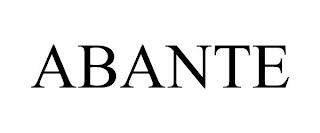 ABANTE