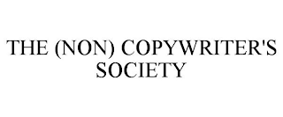 THE (NON) COPYWRITER'S SOCIETY