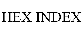 HEX INDEX