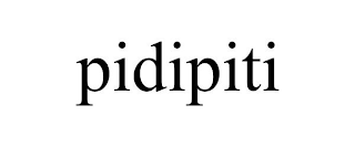 PIDIPITI