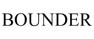 BOUNDER