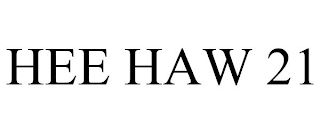 HEE HAW 21