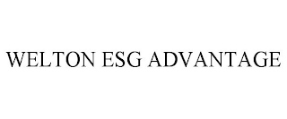 WELTON ESG ADVANTAGE