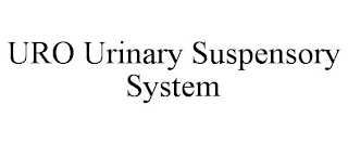 URO URINARY SUSPENSORY SYSTEM