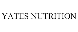 YATES NUTRITION