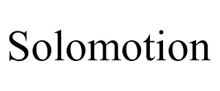 SOLOMOTION