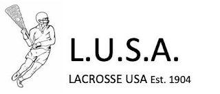 L.U.S.A. LACROSSE USA EST 1904