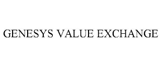 GENESYS VALUE EXCHANGE