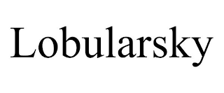 LOBULARSKY