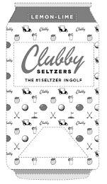 LEMON-LIME CLUBBY SELTZERS THE #1 SELTZER IN GOLF