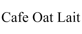 CAFE OAT LAIT