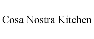 COSA NOSTRA KITCHEN