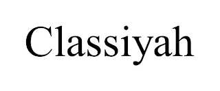 CLASSIYAH