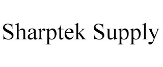 SHARPTEK SUPPLY