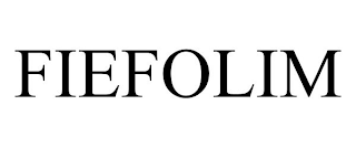 FIEFOLIM