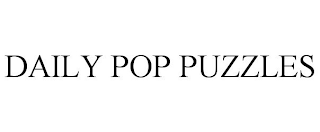 DAILY POP PUZZLES