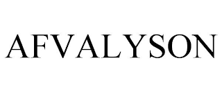 AFVALYSON