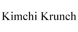 KIMCHI KRUNCH