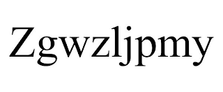 ZGWZLJPMY