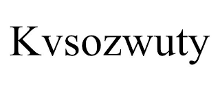 KVSOZWUTY