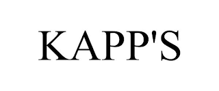 KAPP'S