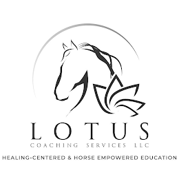 LOTUS COACHING SERVICES LLC HEALING-CENTERED & HORSE EMPOWERED EDUCATION