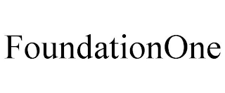 FOUNDATIONONE