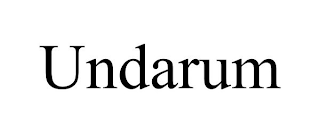 UNDARUM trademark