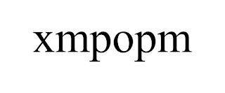 XMPOPM trademark