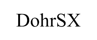 DOHRSX trademark