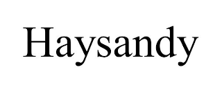 HAYSANDY trademark