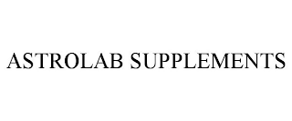 ASTROLAB SUPPLEMENTS