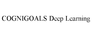 COGNIGOALS DEEP LEARNING