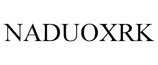 NADUOXRK