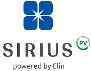 SIRIUS POWERED BY ELIN PV PHOTOVOLTAIC