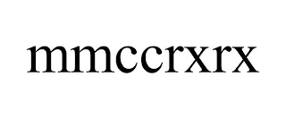 MMCCRXRX