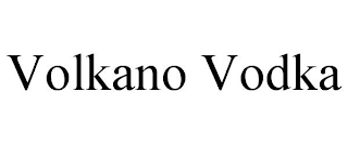 VOLKANO VODKA