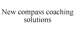 NEW COMPASS COACHING SOLUTIONS