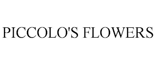 PICCOLO'S FLOWERS