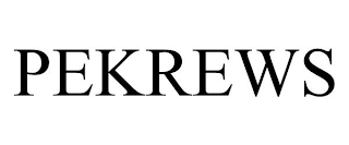 PEKREWS