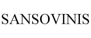 SANSOVINIS