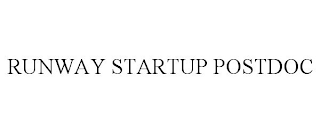 RUNWAY STARTUP POSTDOC