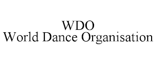 WDO WORLD DANCE ORGANISATION