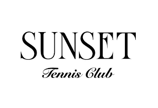 SUNSET TENNIS CLUB