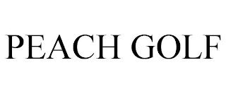 PEACH GOLF