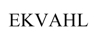 EKVAHL