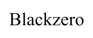 BLACKZERO