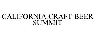 CALIFORNIA CRAFT BEER SUMMIT