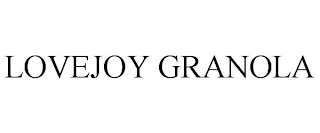 LOVEJOY GRANOLA